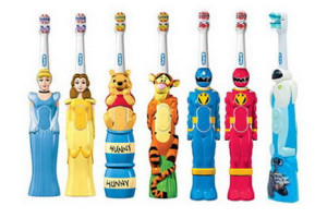 Детская электрическая зубная щетка