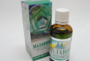 Лечение флюса с помощью малавита